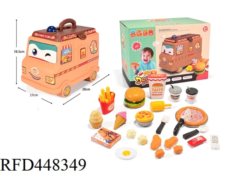 OUTDOOR FOOD CART - BURGER PIZZA 42PCS
