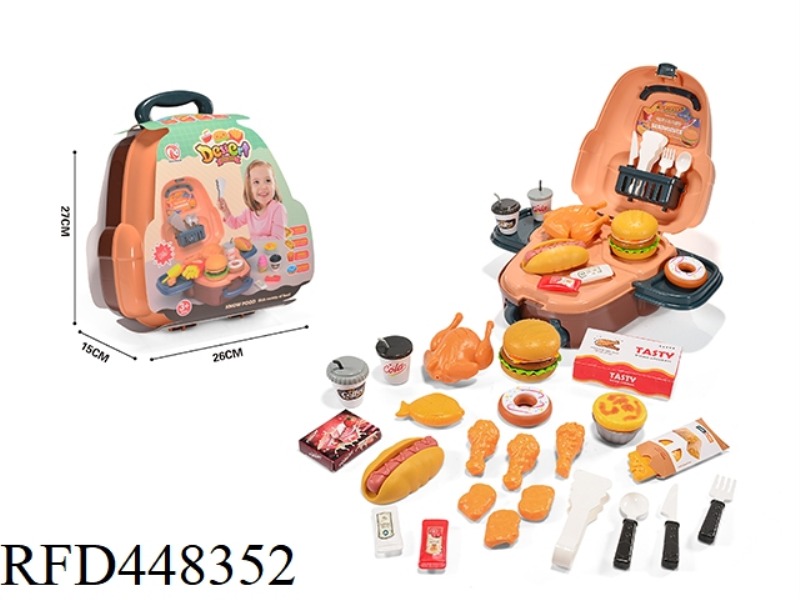 PICNIC BACKPACK - BURGER HONEY CHICKEN 32PCS