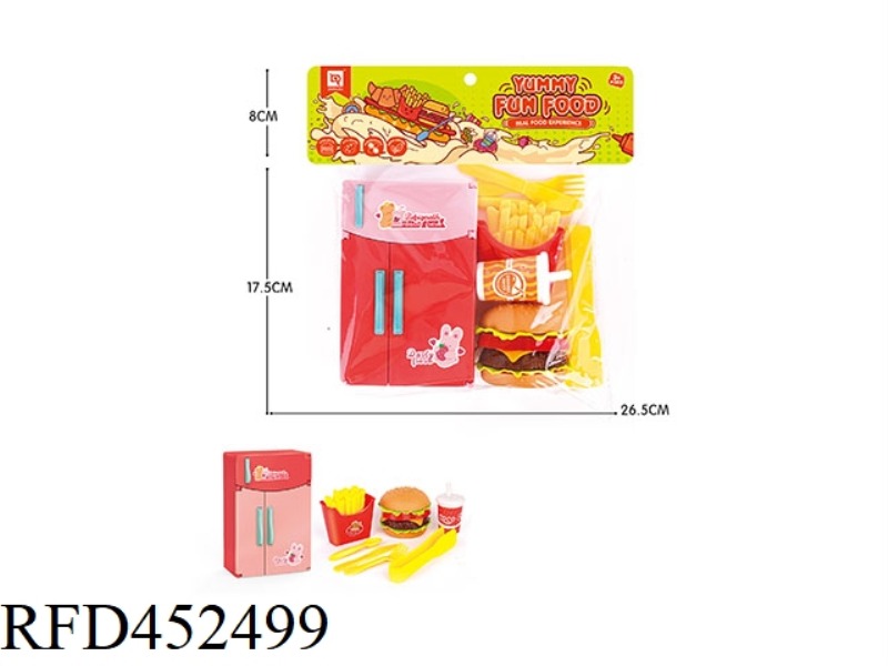 REFRIGERATOR HAMBURGER TOY