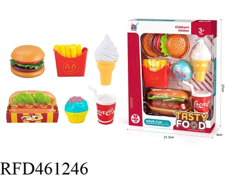 HOT DOG BURGER SET MEAL