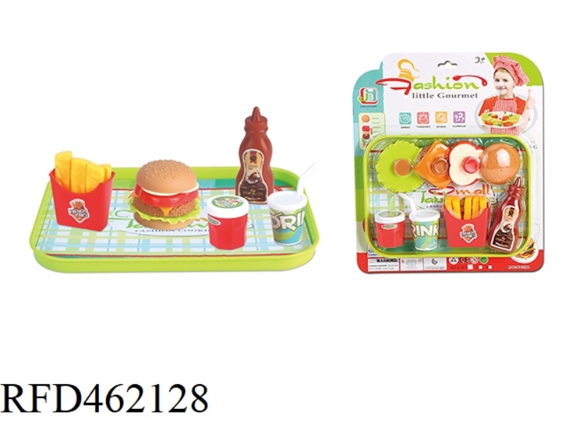 MCDONALD'S SIMULATED HAMBURGER, COKE AND FRENCH FRIES COMBO SET