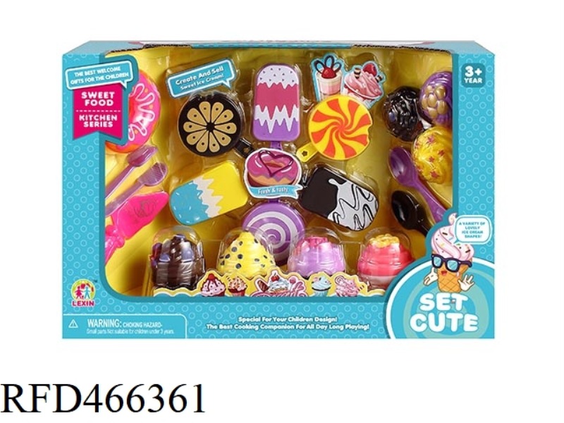 EXQUISITE CAKE WITH ICE CREAM LOLLIPOP