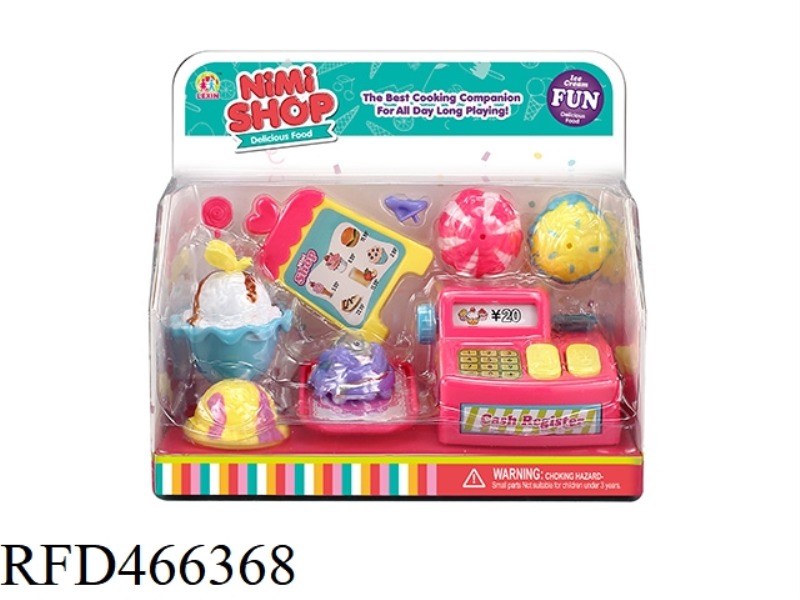 EXQUISITE ICE CREAM WITH LIGHT AND MUSIC CASH REGISTER