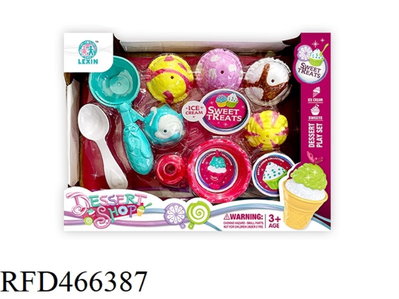 EXQUISITE ICE CREAM WITH ICE CREAM SPOON