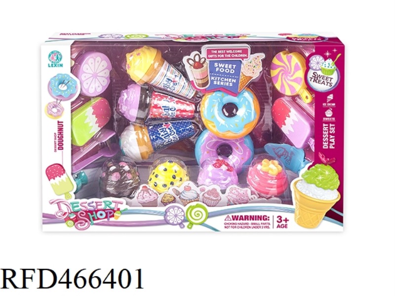 EXQUISITE CAKE WITH ICE CREAM LOLLIPOP DONUTS