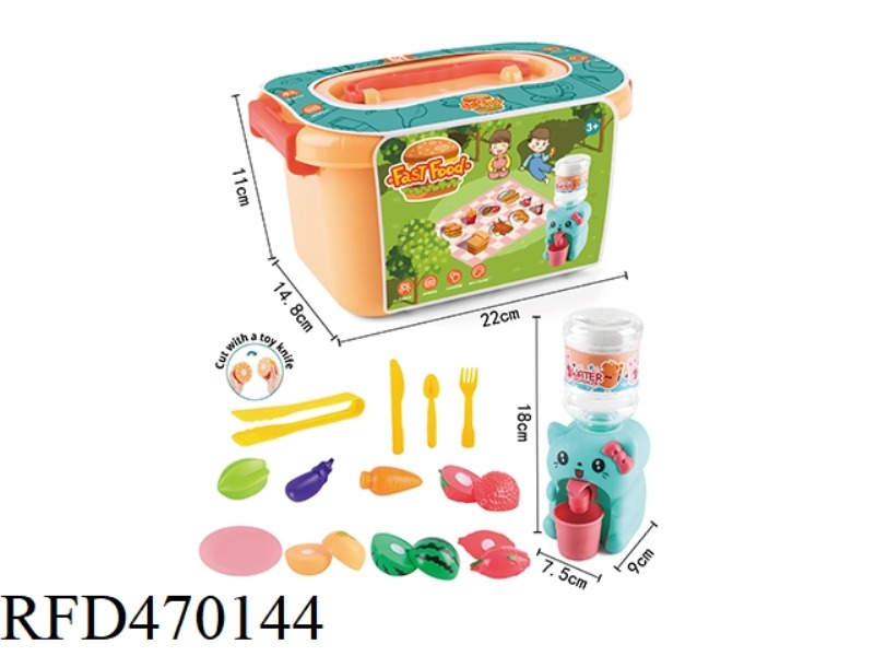 FAMILY CHEQUER STORAGE BUCKET