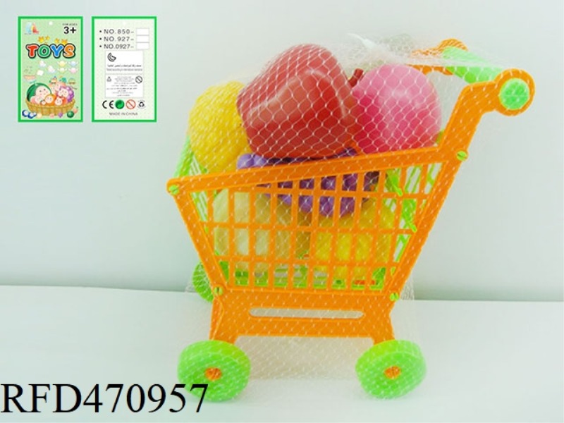 CART + FRUIT 10PCS