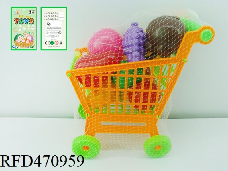 CART + FRUIT 10PCS