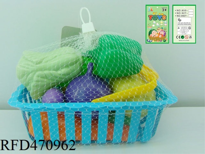 SMALL BASKET + VEGETABLES 10PCS