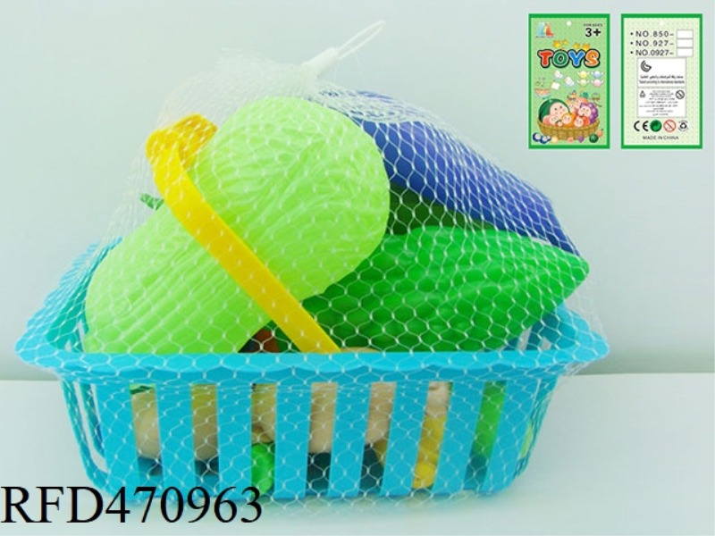 SMALL BASKET + VEGETABLES 11PCS