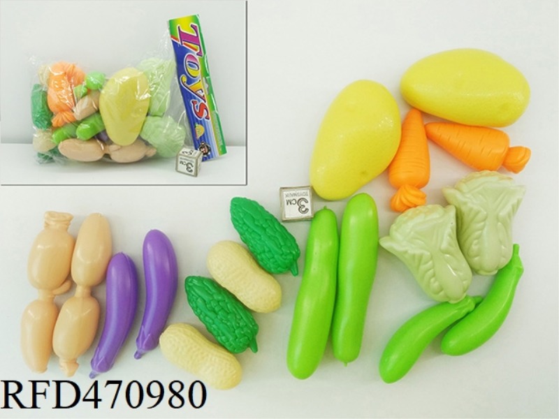 VEGETABLES 18PCS