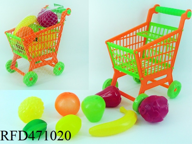 CART WITH FRUIT 8PCS