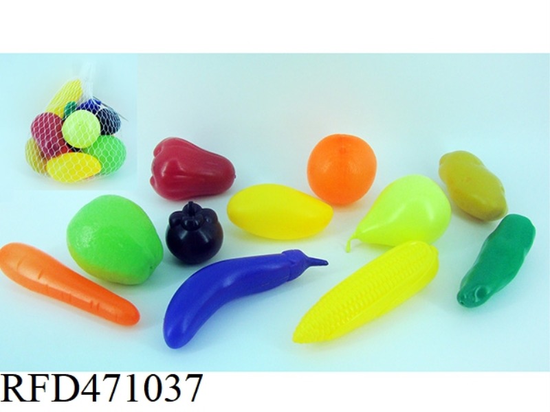 VEGETABLES AND FRUITS 11PCS