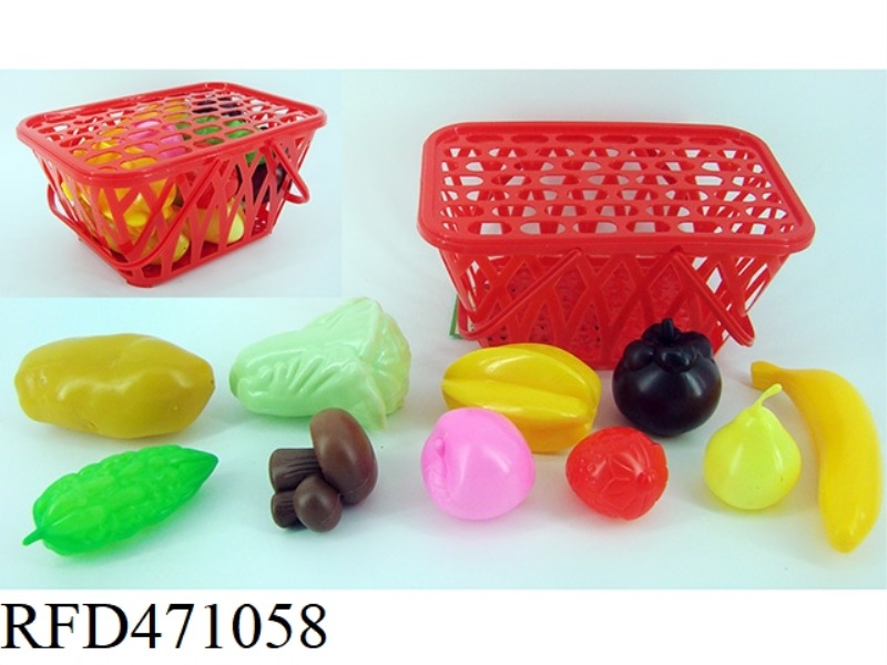 FRUITS AND VEGETABLES 10PCS