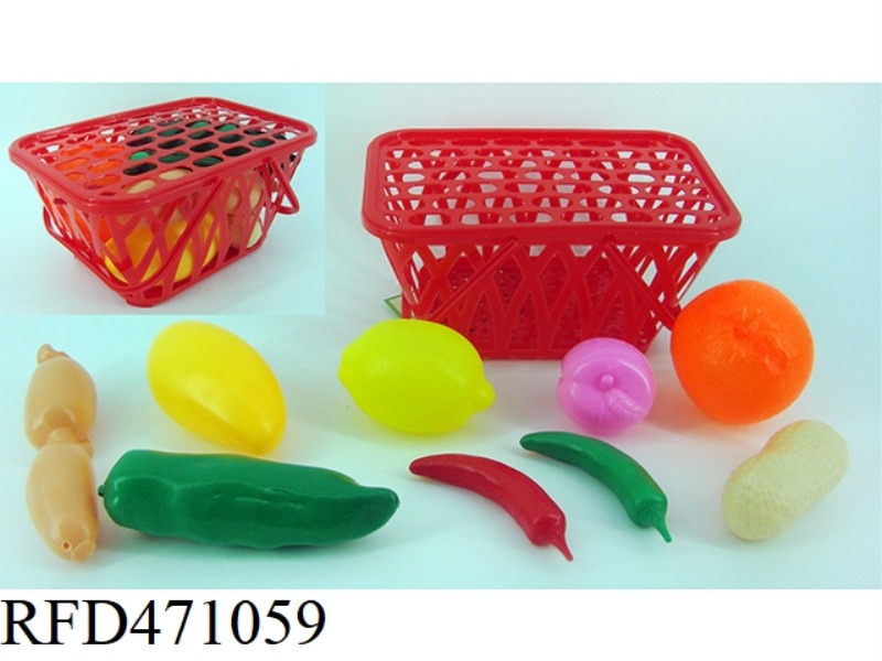 FRUITS AND VEGETABLES 9PCS