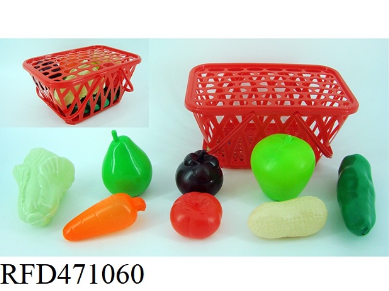 FRUITS AND VEGETABLES 8PCS