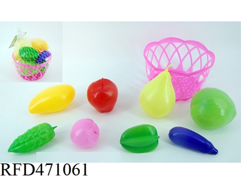 FRUITS AND VEGETABLES 8PCS