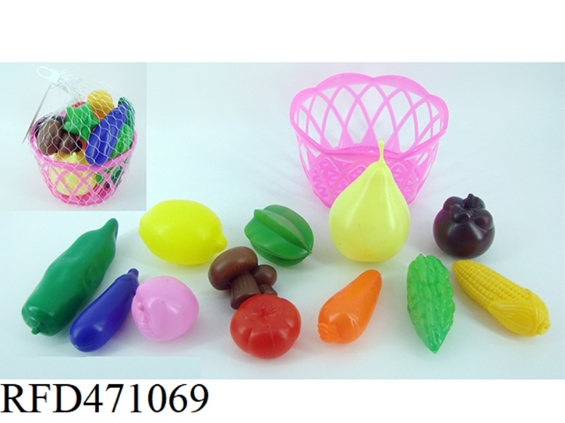 FRUITS AND VEGETABLES 12PCS