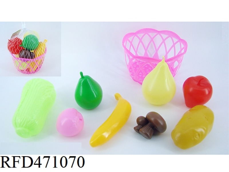 FRUITS AND VEGETABLES 8PCS