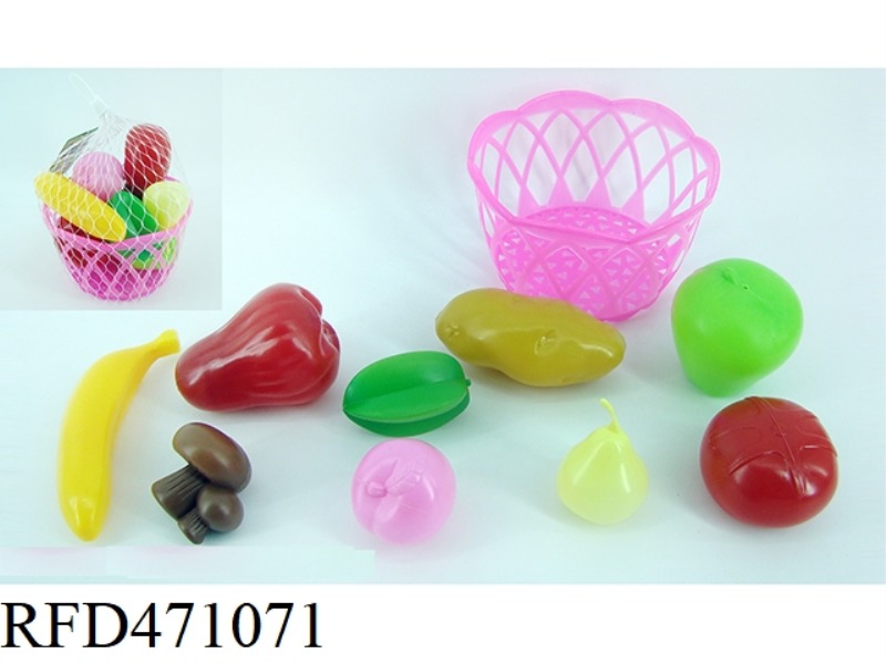 FRUITS AND VEGETABLES 9PCS