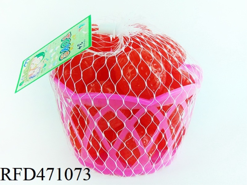 STRAWBERRY IN BASKET 19PCS