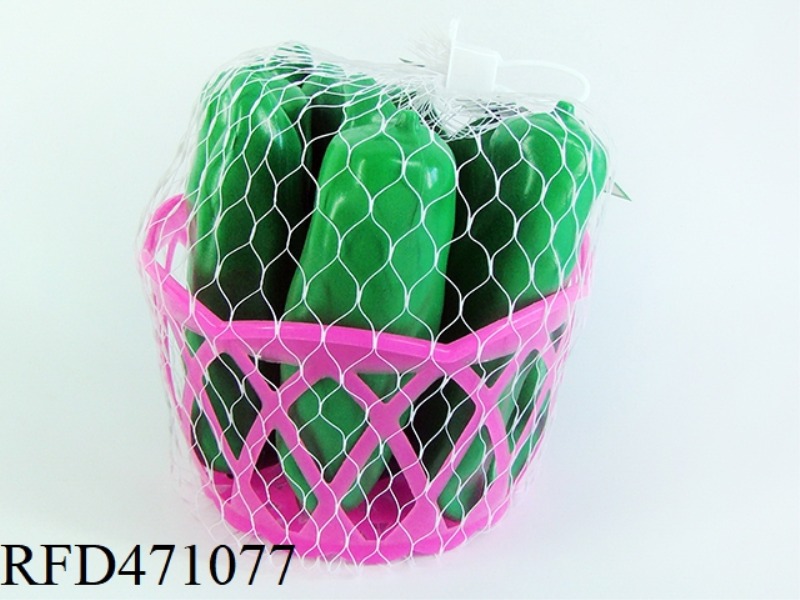 GREEN PEPPERS IN BASKET 9PCS