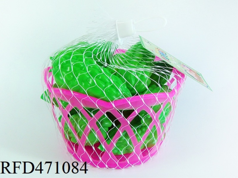 BASKET WITH SMALL BITTER GOURD 12PCS