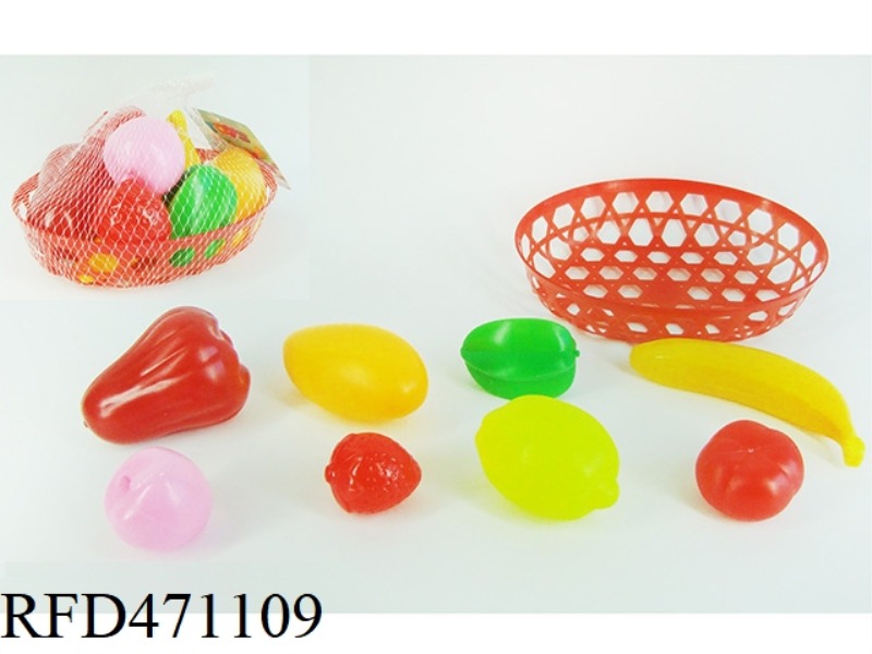 FRUIT WITH BASKET 8PCS