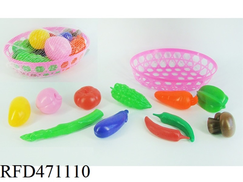 FRUIT AND VEGETABLE BASKET 11PCS