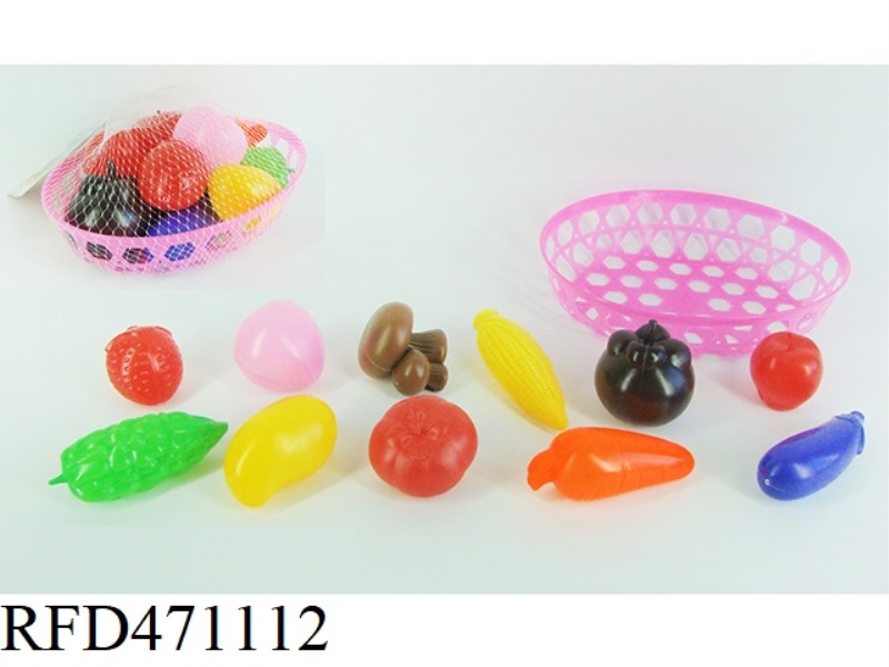 FRUIT AND VEGETABLE BASKET 11PCS