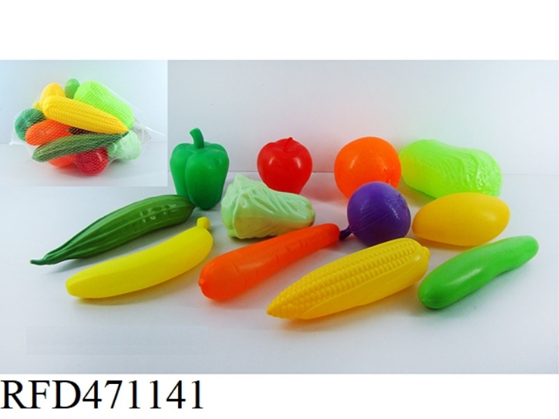 FRUITS AND VEGETABLES 12PCS