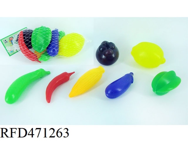 VEGETABLES AND FRUITS 7PCS