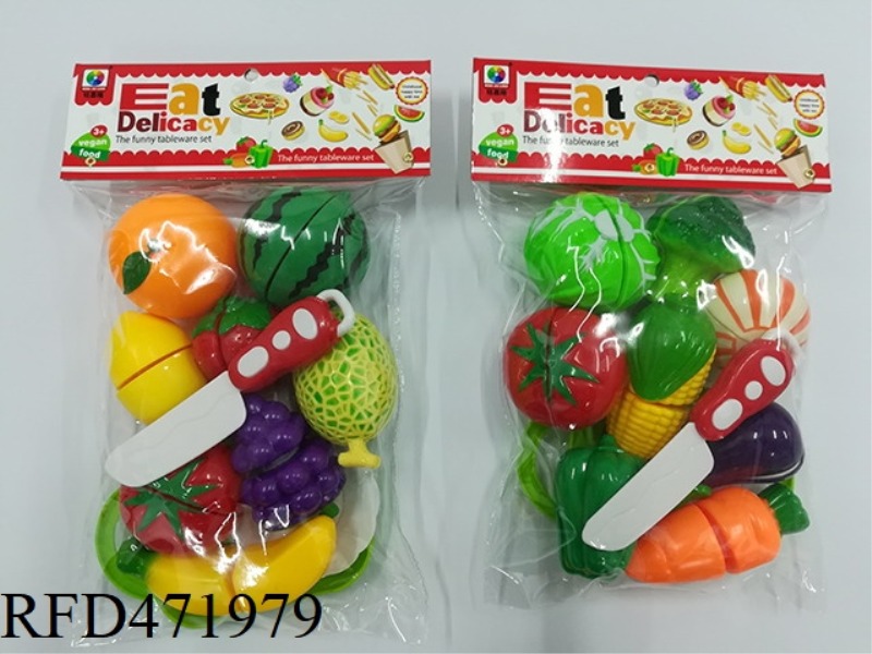 FRUIT AND VEGETABLE CUT MUSIC SET