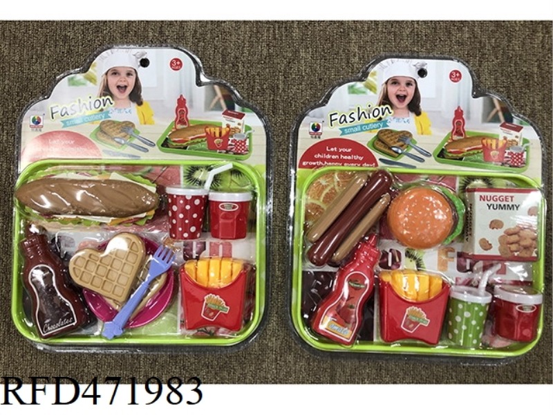 FOOD FAST FOOD SET