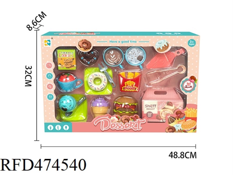 BURGER AFTERNOON TEA SET