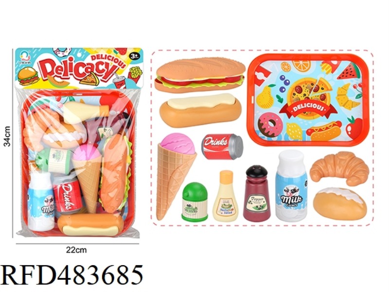 FOOD SET 11 PIECES