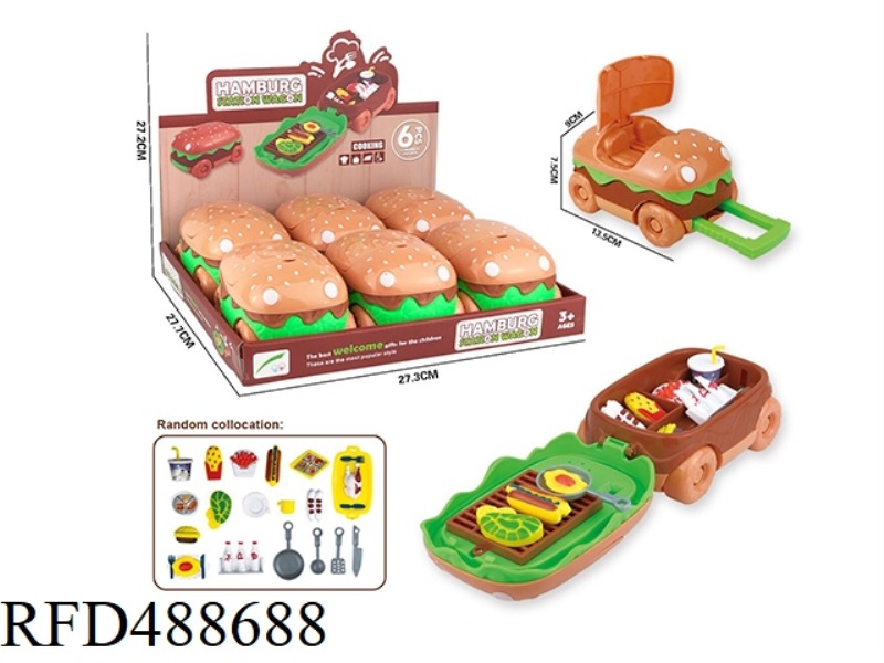 HAMBURG TROLLEY 6PCS