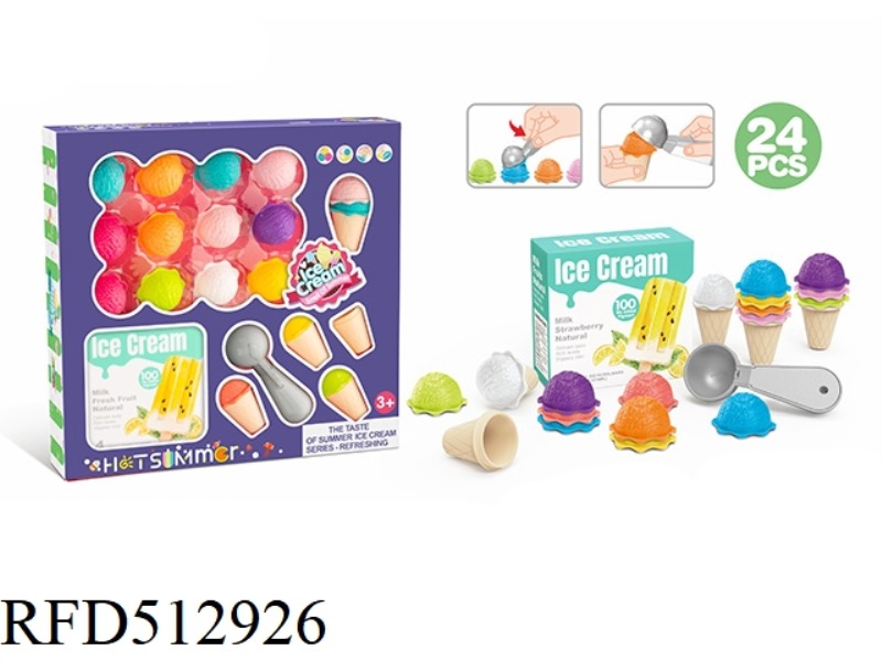 24PCS ICE CREAM SET