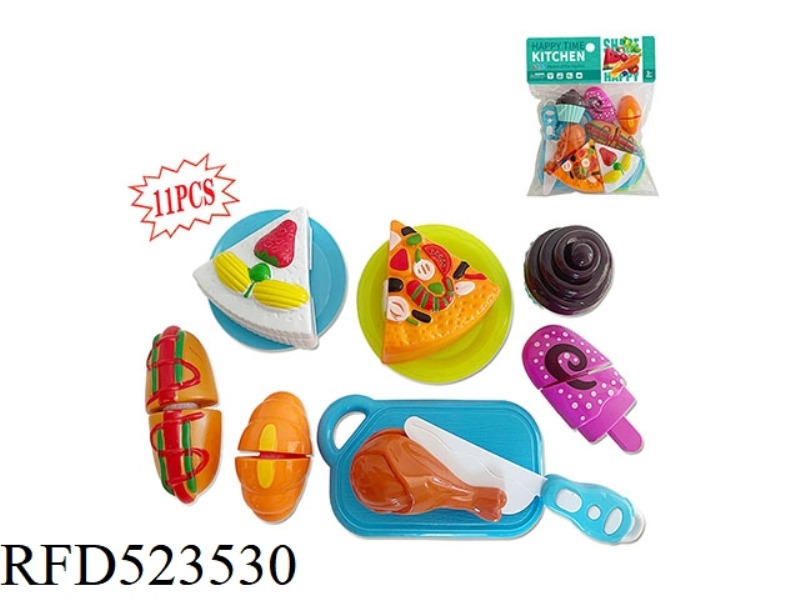 ICE CREAM PIZZA BREAD CHE CHE LE (11-PIECE SET)