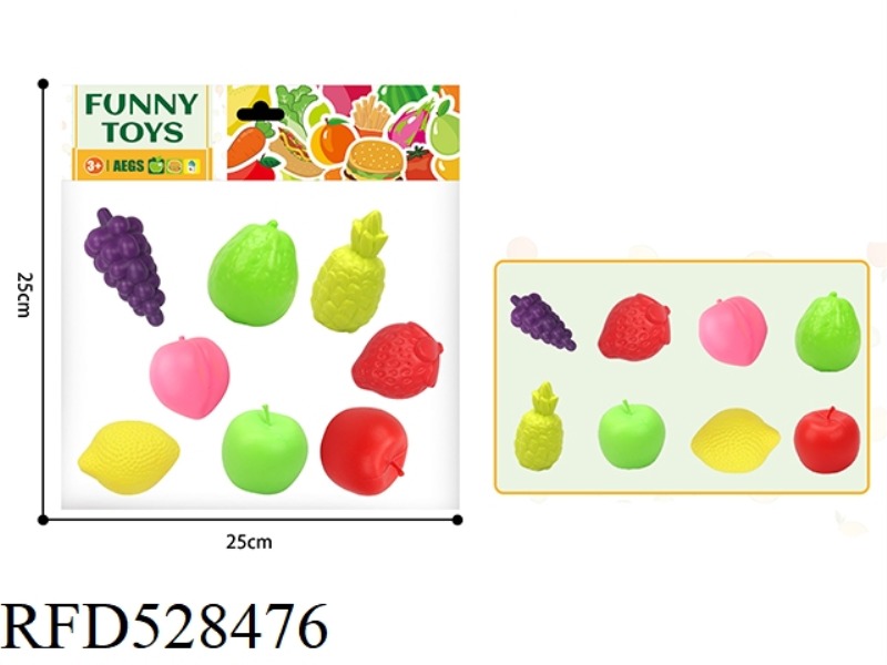 BLOW BOTTLE FRUIT 8-PIECE SET