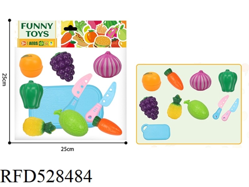 CHE CHE LE FRUIT + VEGETABLE 10 PIECE SET