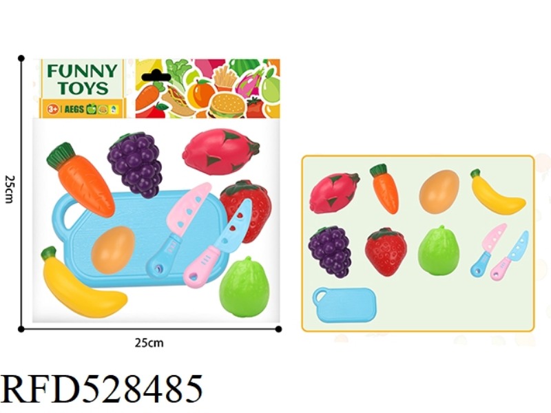 CHE CHE LE FRUIT + VEGETABLE 10 PIECE SET