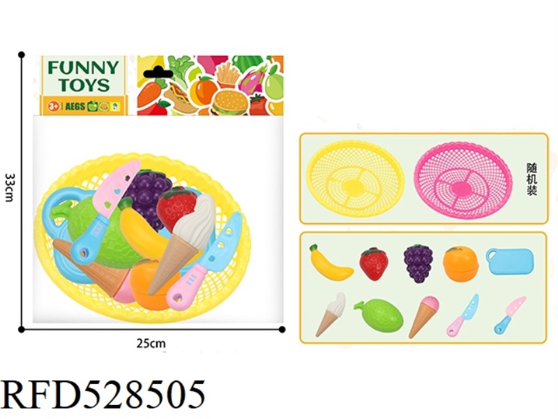 CHECHELLE FRUIT + ICE CREAM 10 PIECES SET