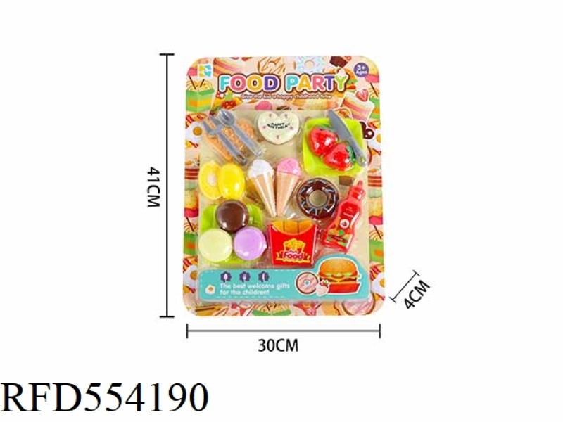 PLAY HOUSE FOOD SET