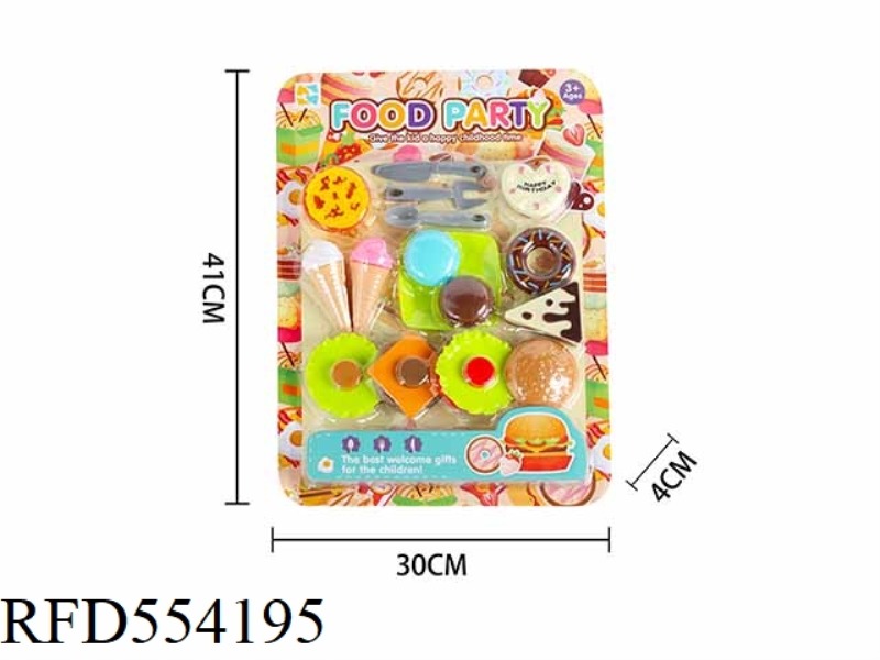 PLAY HOUSE FOOD SET