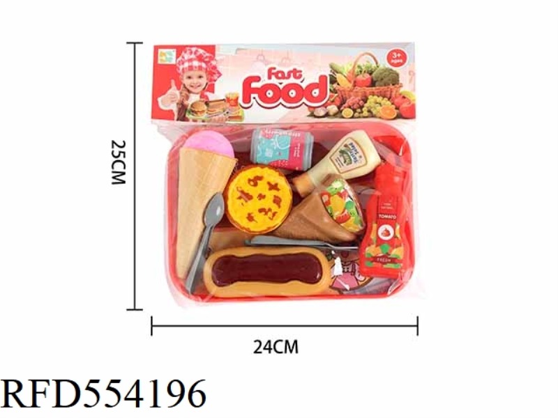 PLAY HOUSE FOOD SET