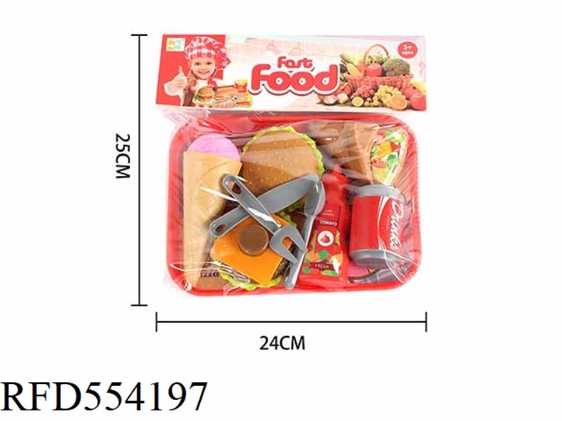 PLAY HOUSE FOOD SET