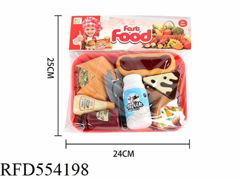 PLAY HOUSE FOOD SET