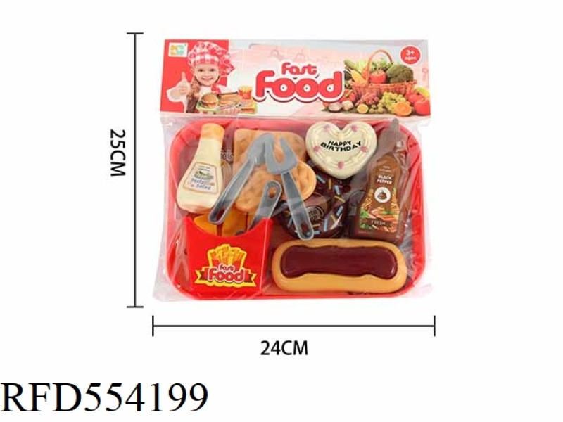 PLAY HOUSE FOOD SET
