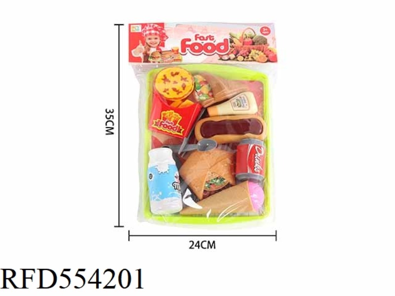 PLAY HOUSE FOOD SET